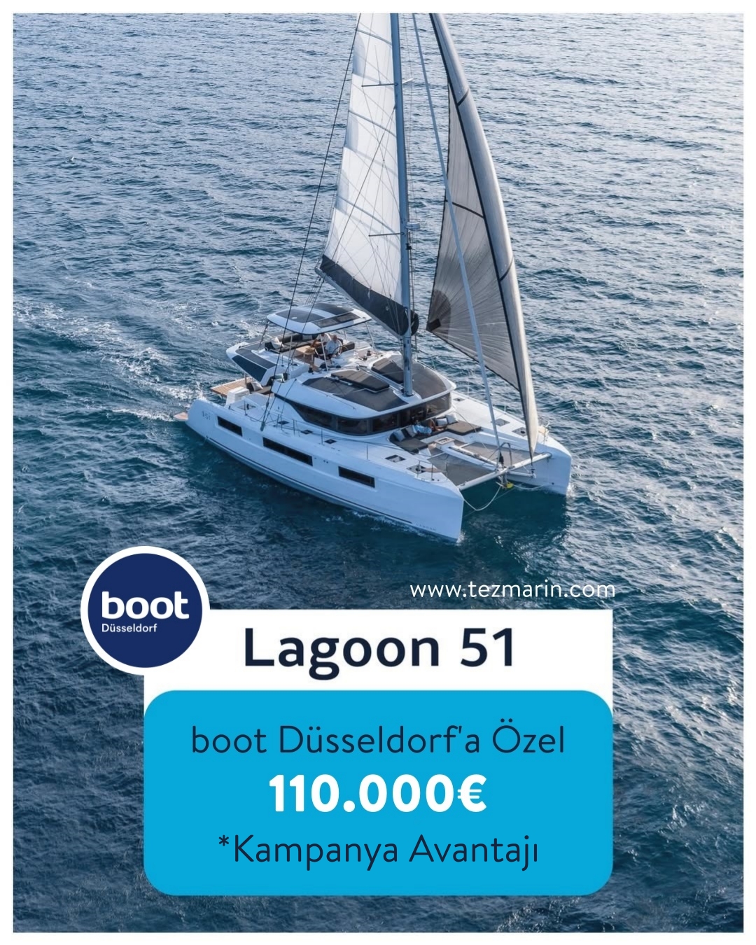 LAGOON 51  - 2026 DÜSSELDORF FUAR KAMPANYASI