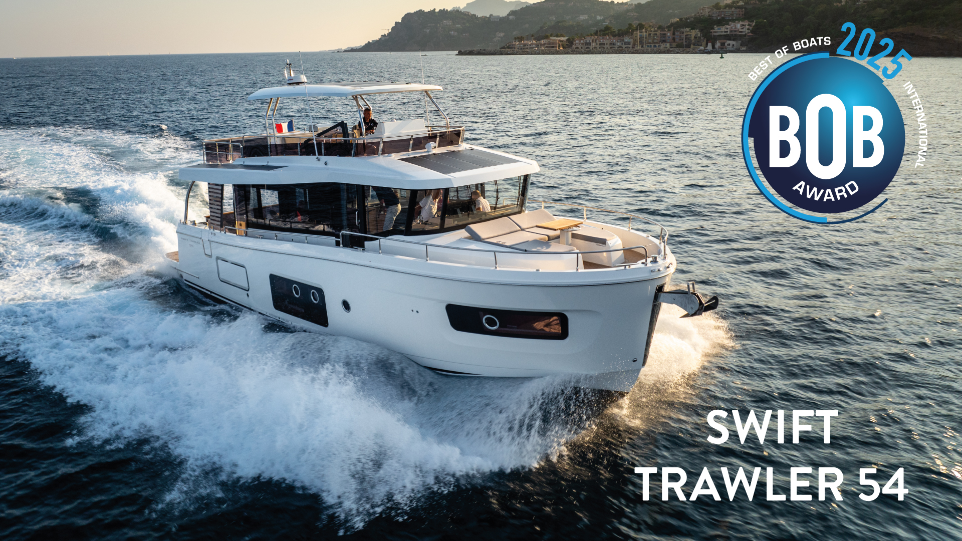 Swift Trawler 54, Best of Boats ödüllerinde Best Big Boats kategorisinde finalist olarak seçildi